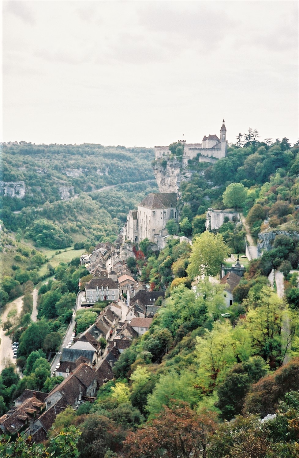 Rocamadour from above